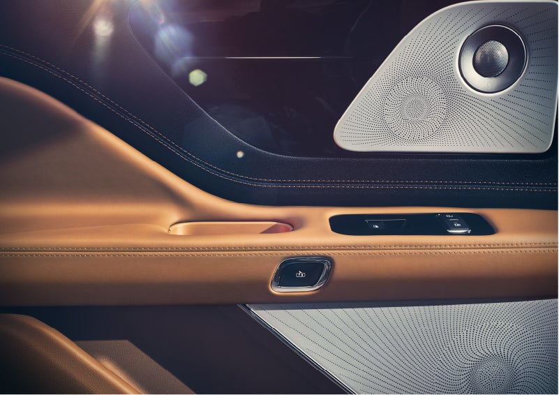 An array of available audio speakers are shown in a 2023 Lincoln Aviator® SUV | Caruso Lincoln in Long Beach CA