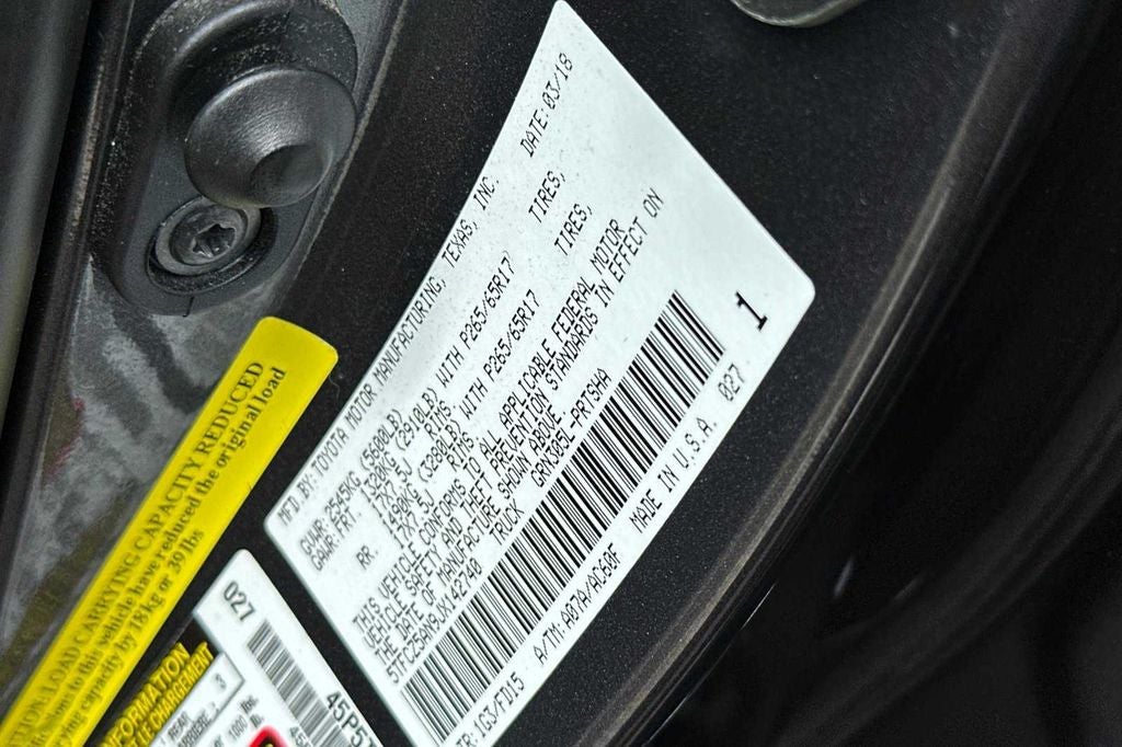 2018 Toyota Tacoma TRD Sport V6