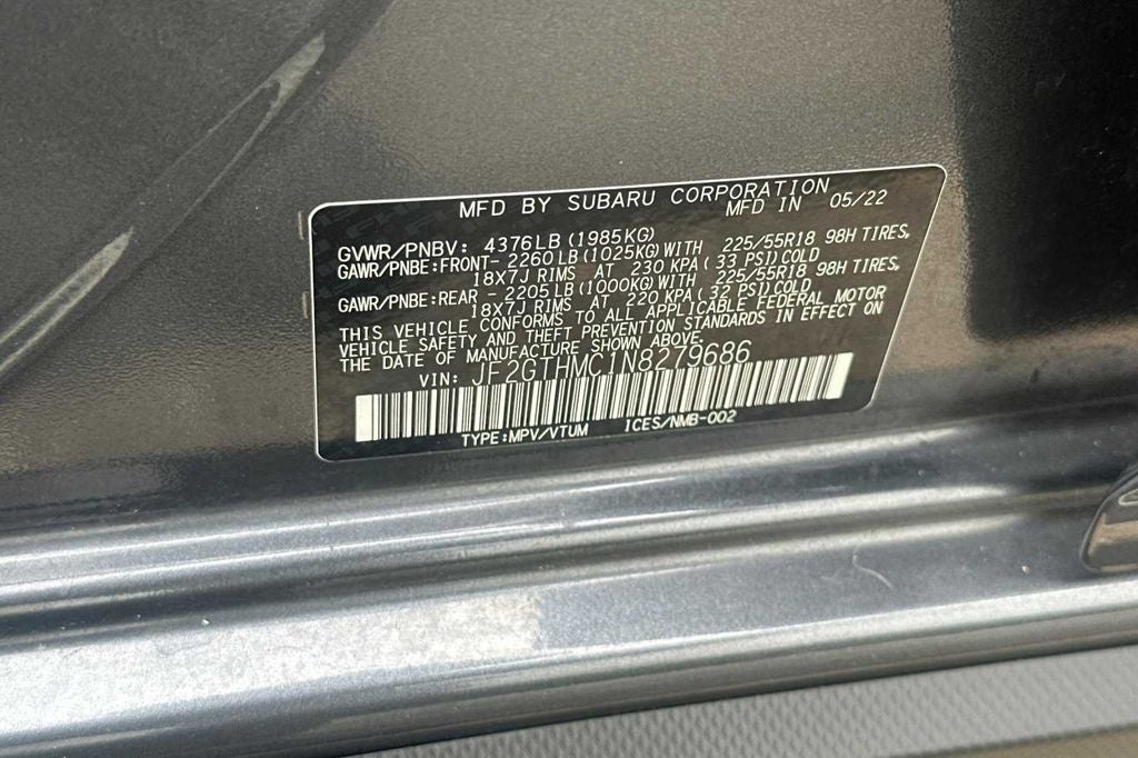 2022 Subaru Crosstrek Limited