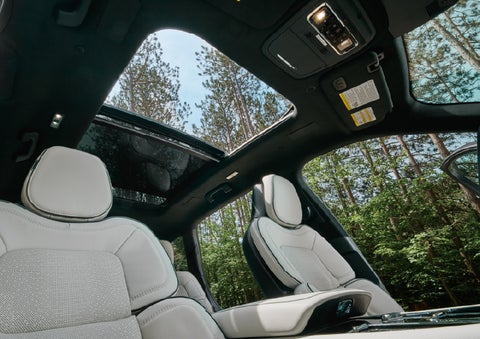 The front seats of a 2027 Lincoln Aviator® Black Label™ SUV | Caruso Lincoln in Long Beach CA