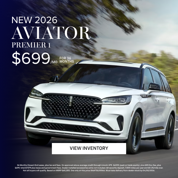 2026 LINCOLN AVIATOR PREMIER I (MODEL#J6W/100A)