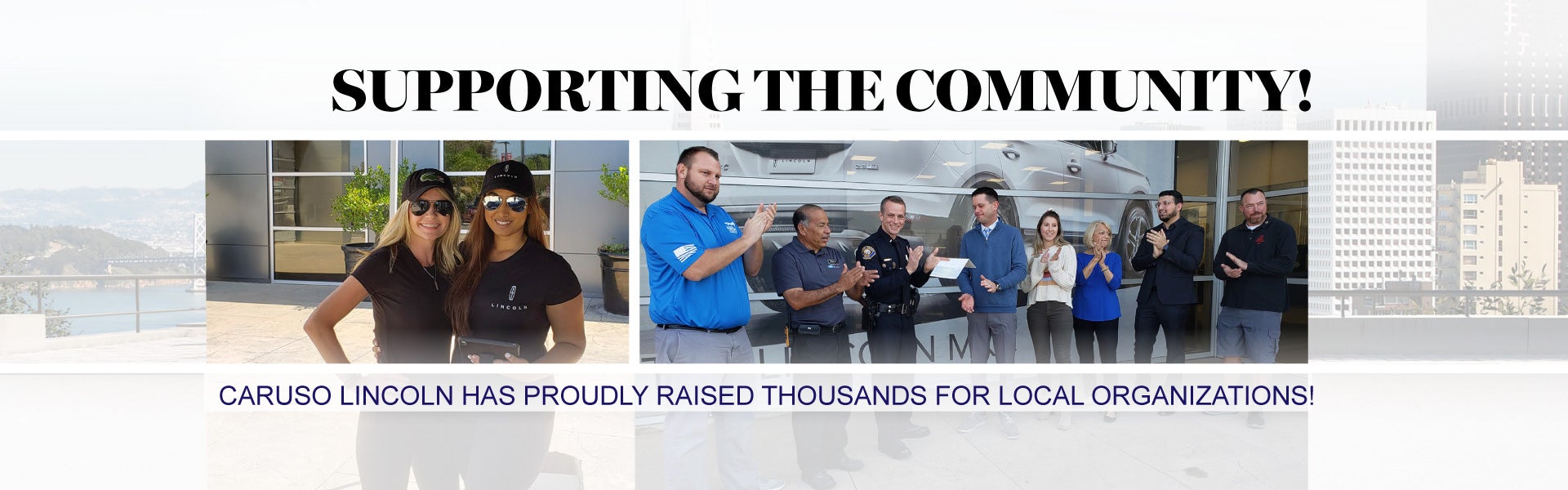 Caruso Lincoln Supports the Community!